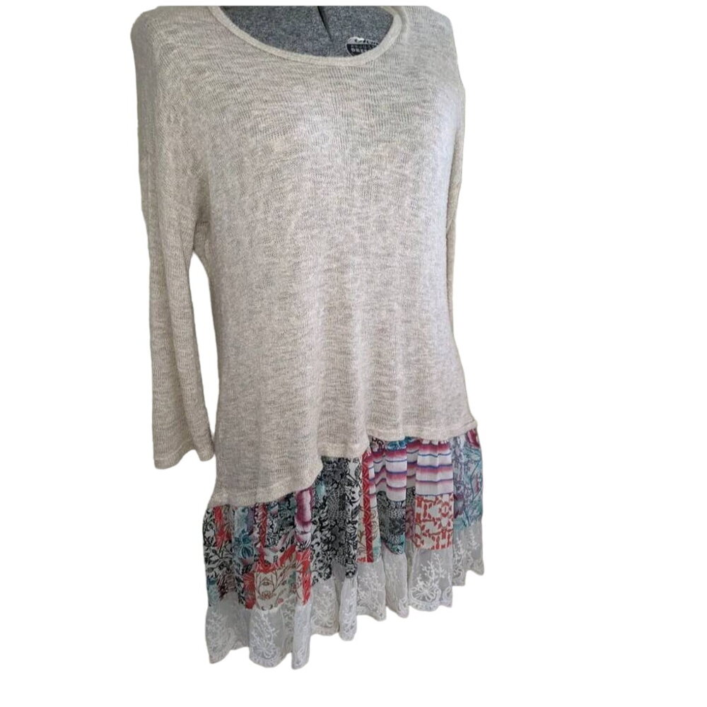 My Story High Low Dress Top Wide Lace